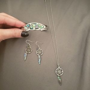 Dreamcatcher jewelry set